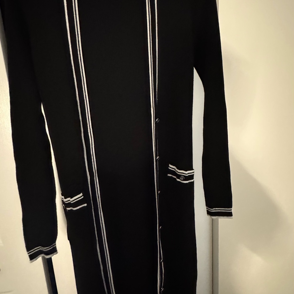 White House Black Market Ribbed Knit cardigan - long - M